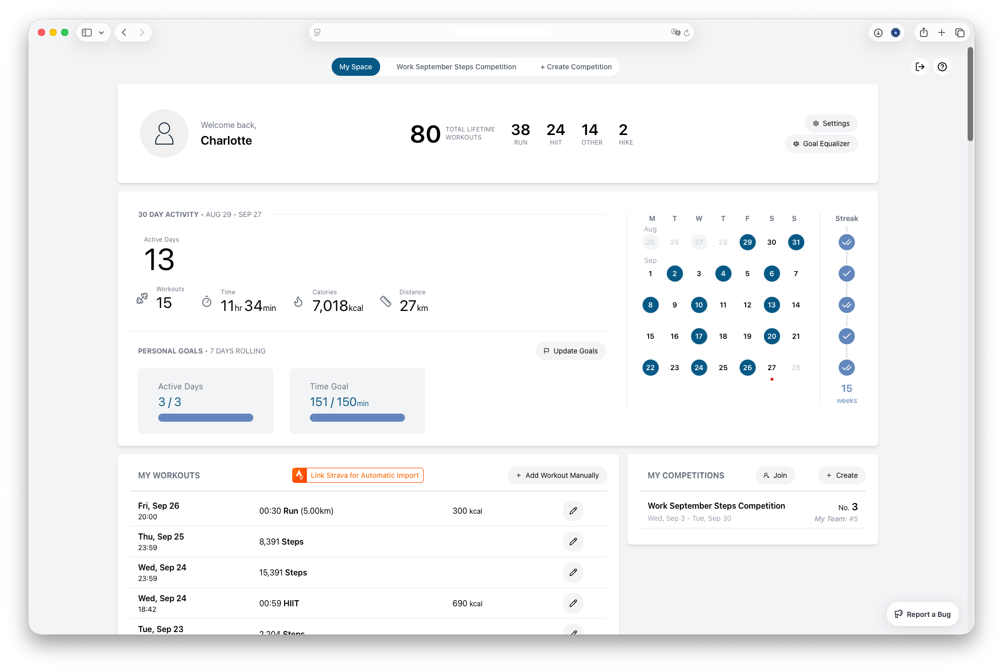 Preview Dashboard